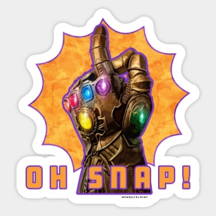 Oh Snap Sticker